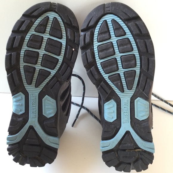 Wolverine Fletcher Waterproof Hiker Grey Blue 7 - Picture 12 of 13